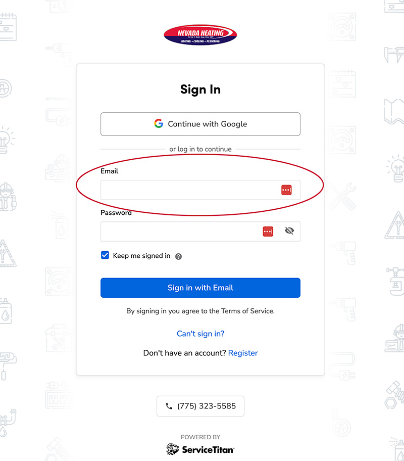 Service Titan Login